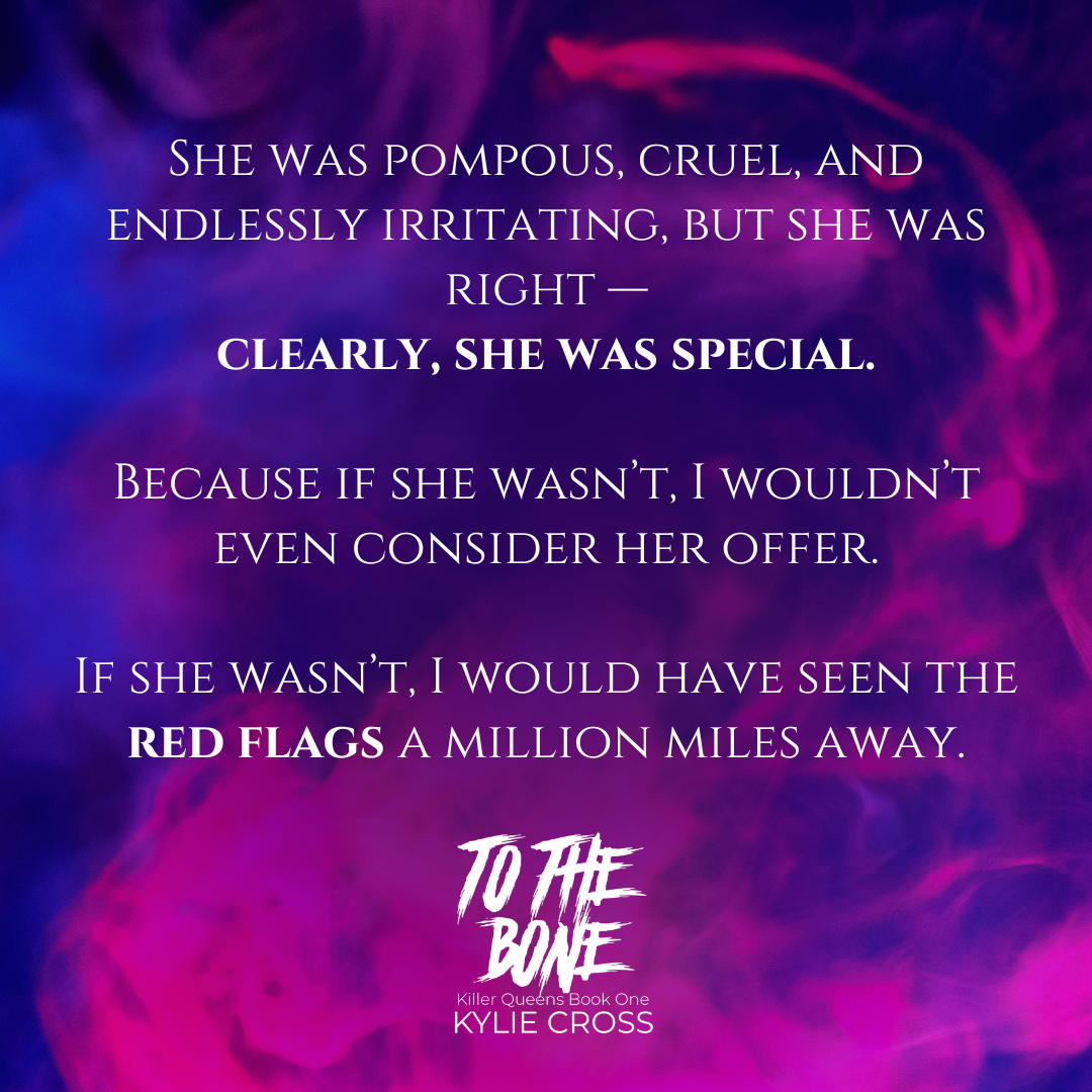 To The Bone: A Dark Sapphic Why Choose Romance (Killer Queens Book 1) - SIGNED PAPERBACK